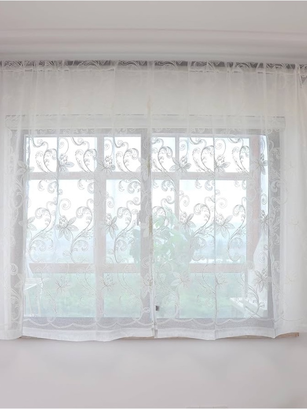 SLOW SOUL Set of 2 Panels White Lotus Floral